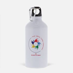 17 oz - Aluminum Water Bottle with Carabiner